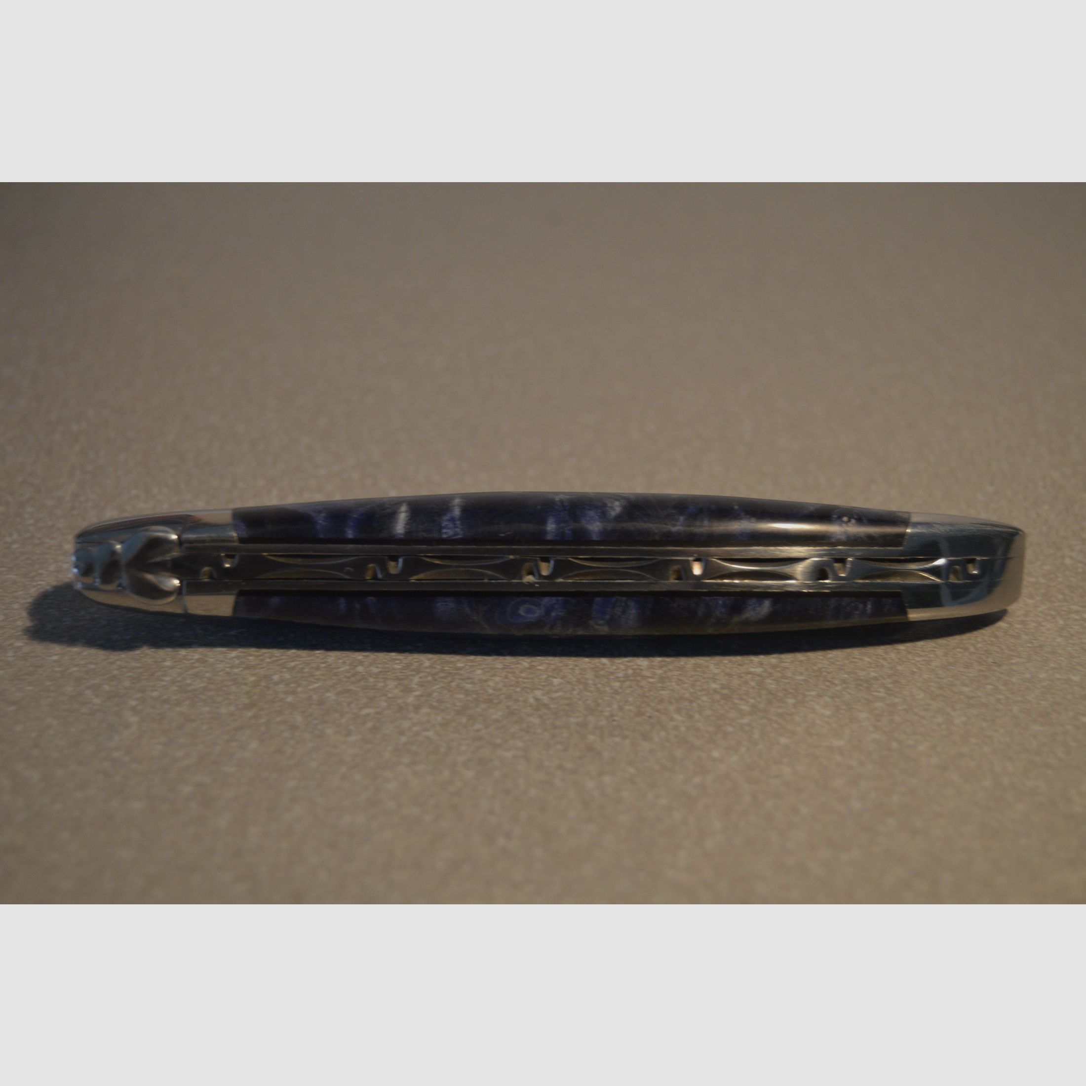 Laguiole en Aubrac ORIGINAL coltello tascabile con custodia in pelle