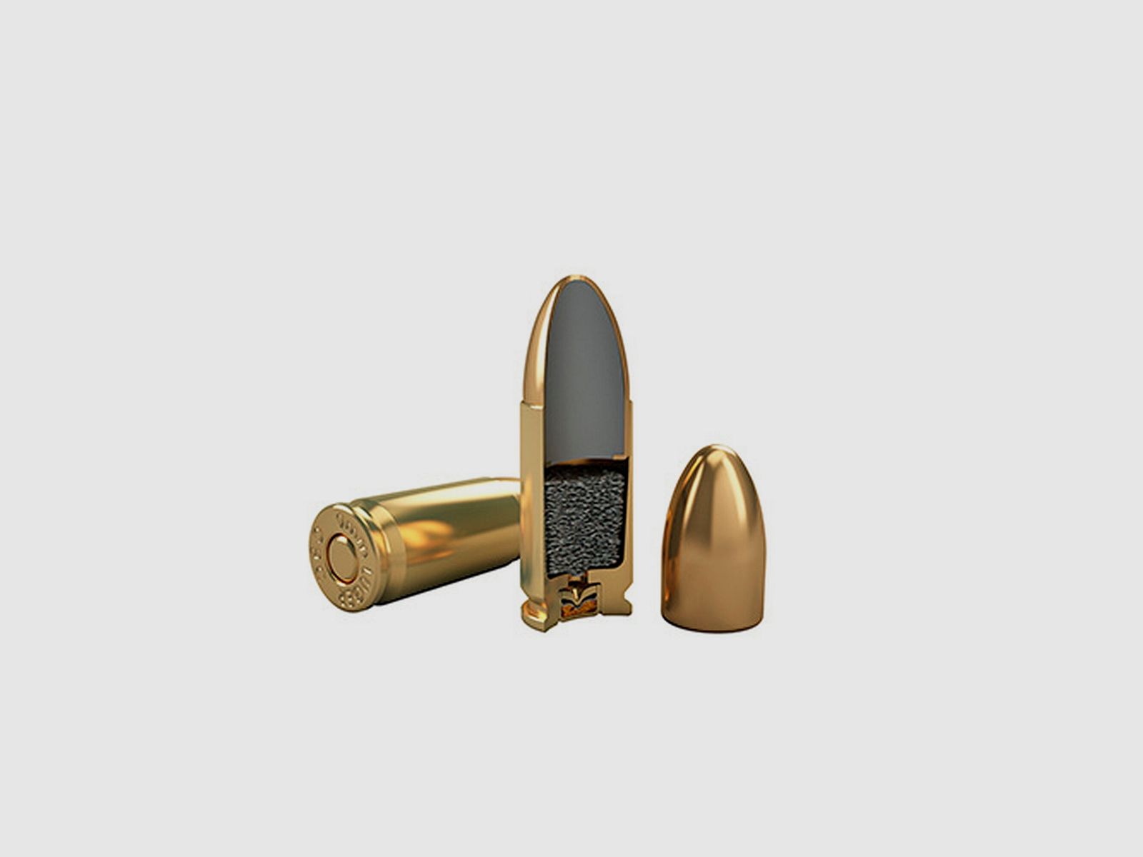 Magtech 9 mm Luger Palla Intera 8,0g/124grs.