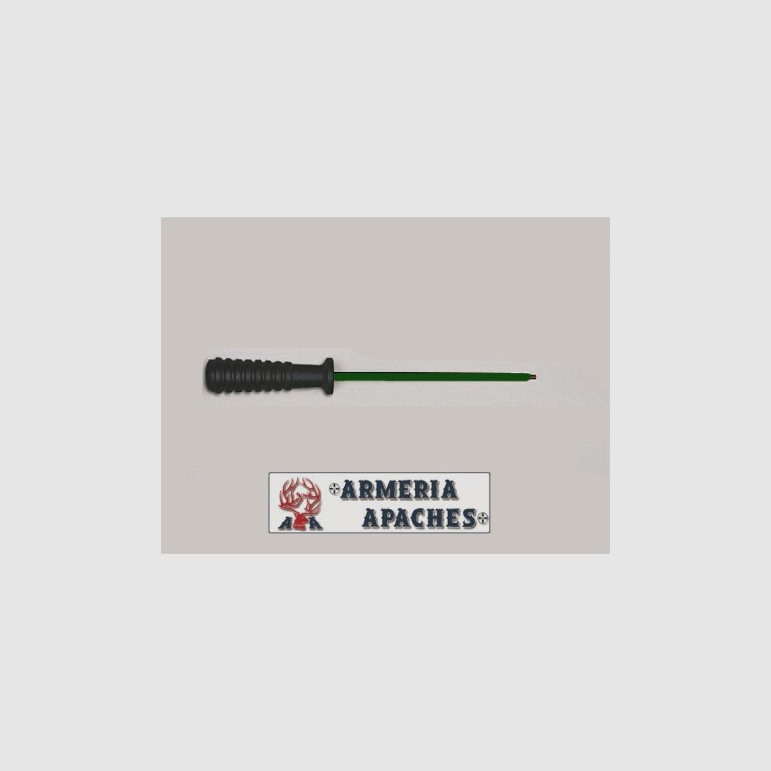 Varilla de limpieza para cañones de pistola y revólver, recubierta