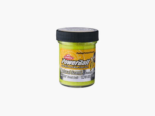 BERKLEY – POWERBAIT® NATURAL SCENT GLITTER 1.75oz 50g Sunshine Yellow (Banana)