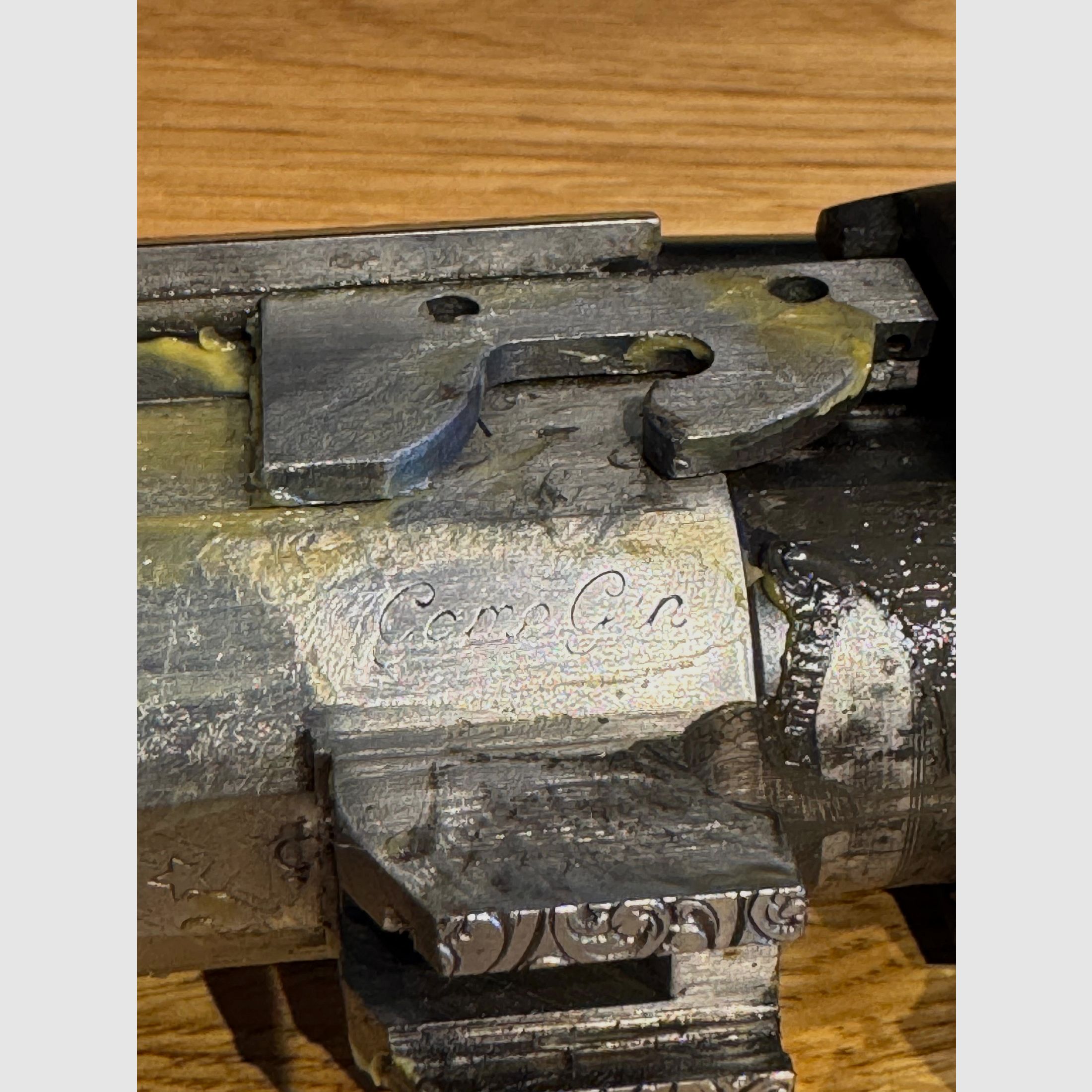 FN Browning B25 "Game Gun" B2G – Handgravur, Kal. 12/70 Bockdoppelflinte