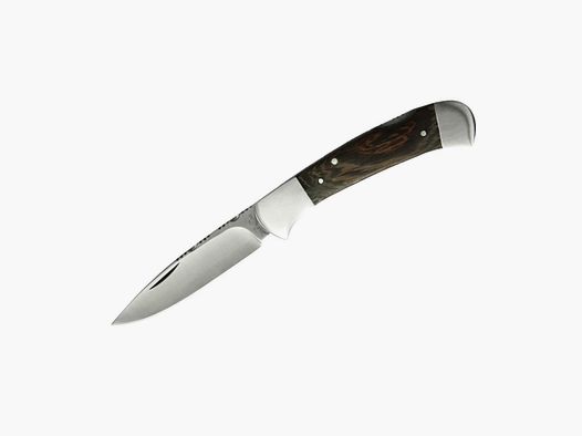 Taschenmesser Stahlbacken Wenge Holz §42a konform legal führen