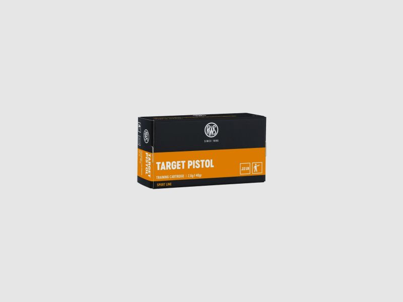 RWS .22 TARGET PISTOL 2,6g/40gr 50 St.