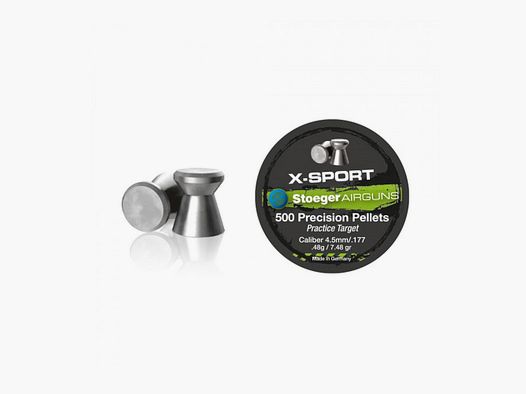 Stoeger PIOMBINI X-SPORT PROJECTILES DE PRÉCISION CAL. 4,5mm PZ. 500
