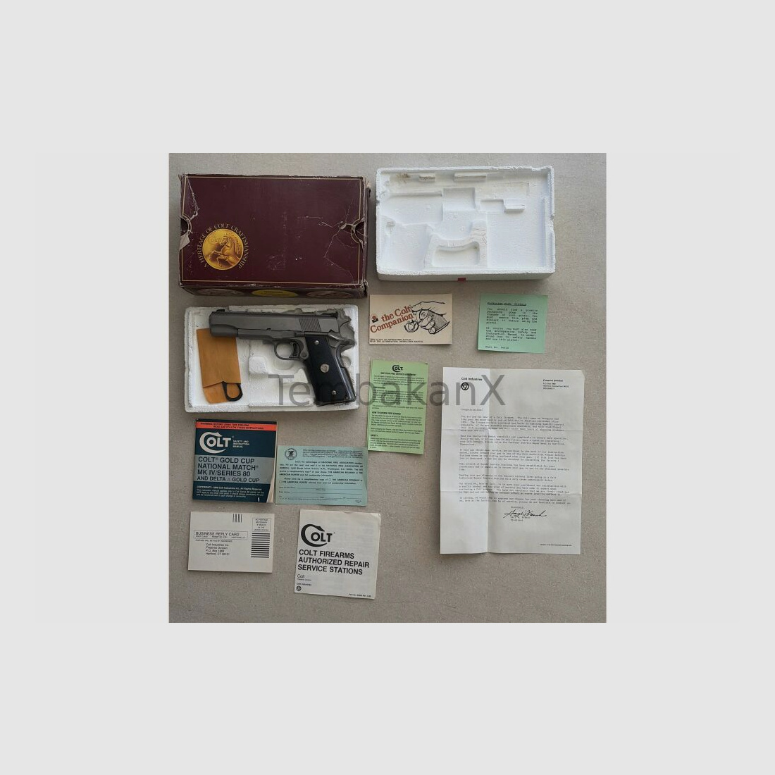 Colt National Match Gold Cup (Series 80 Colt MK IV) .45Auto