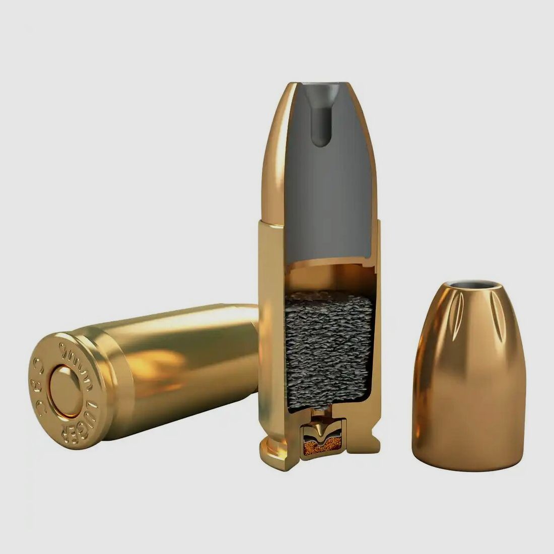 Magtech JHP 147 grs - 50Stk