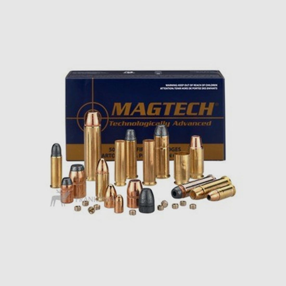 Magtech Hülsen 9 mm (9X19), Bild 2 von 3