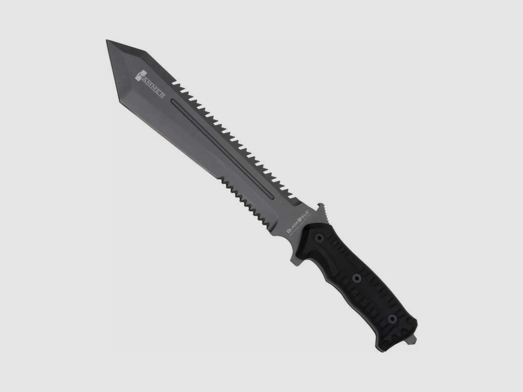 BlackField HAMMER kräftiges Messer Bushcraft Machete