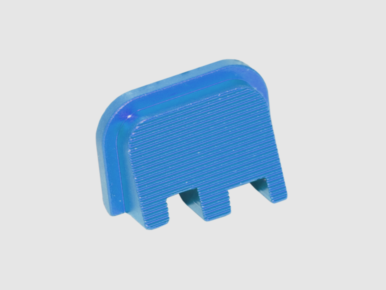 CZ P-10 Slide Plug Alluminio Blu