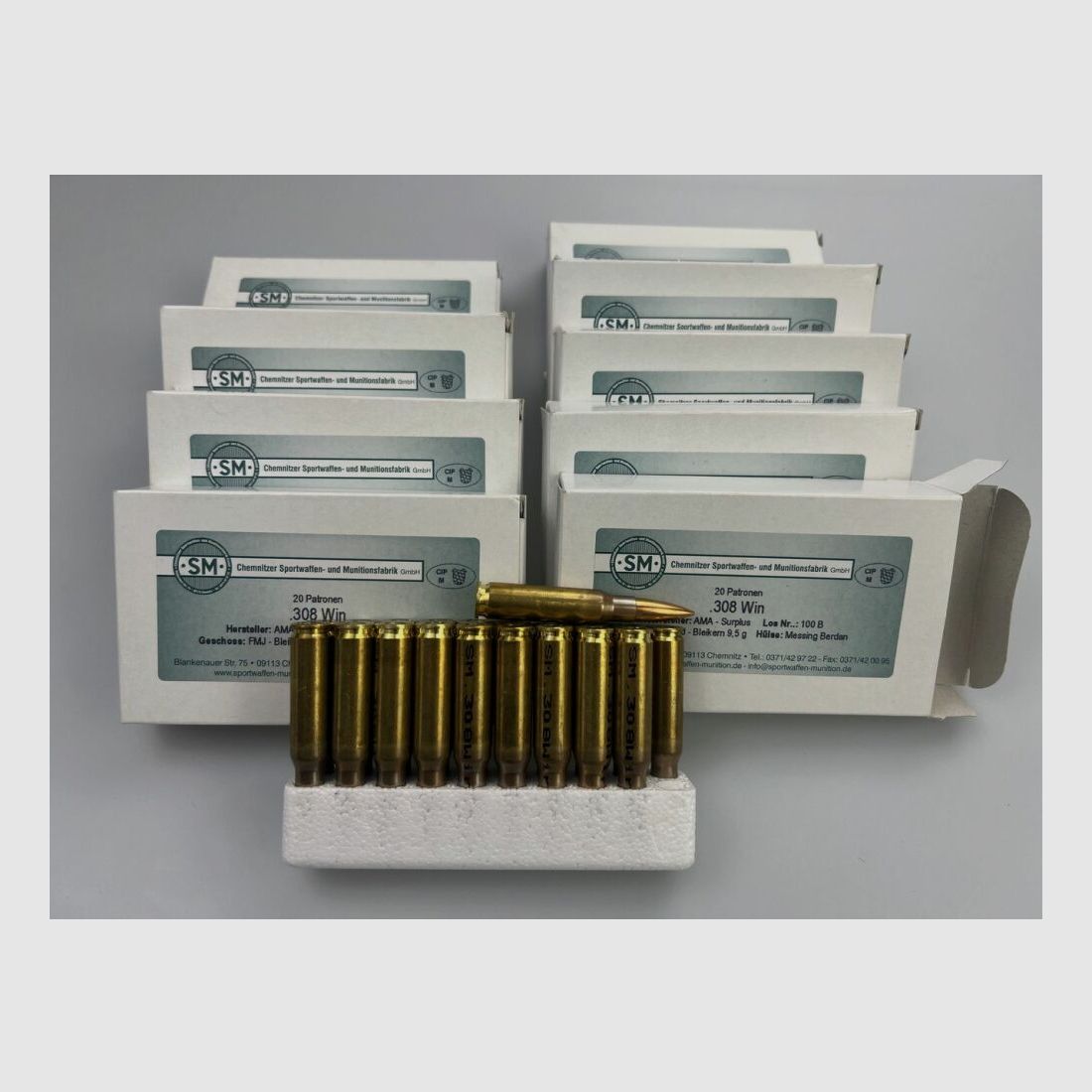 SM FMJ-Bleikern 179 Schuss