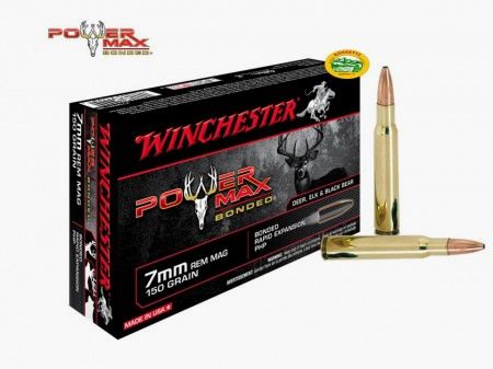 WINCHESTER Munition Kal. 7 mm Rem. Mag. POWER MAX BONDED 150 gr.