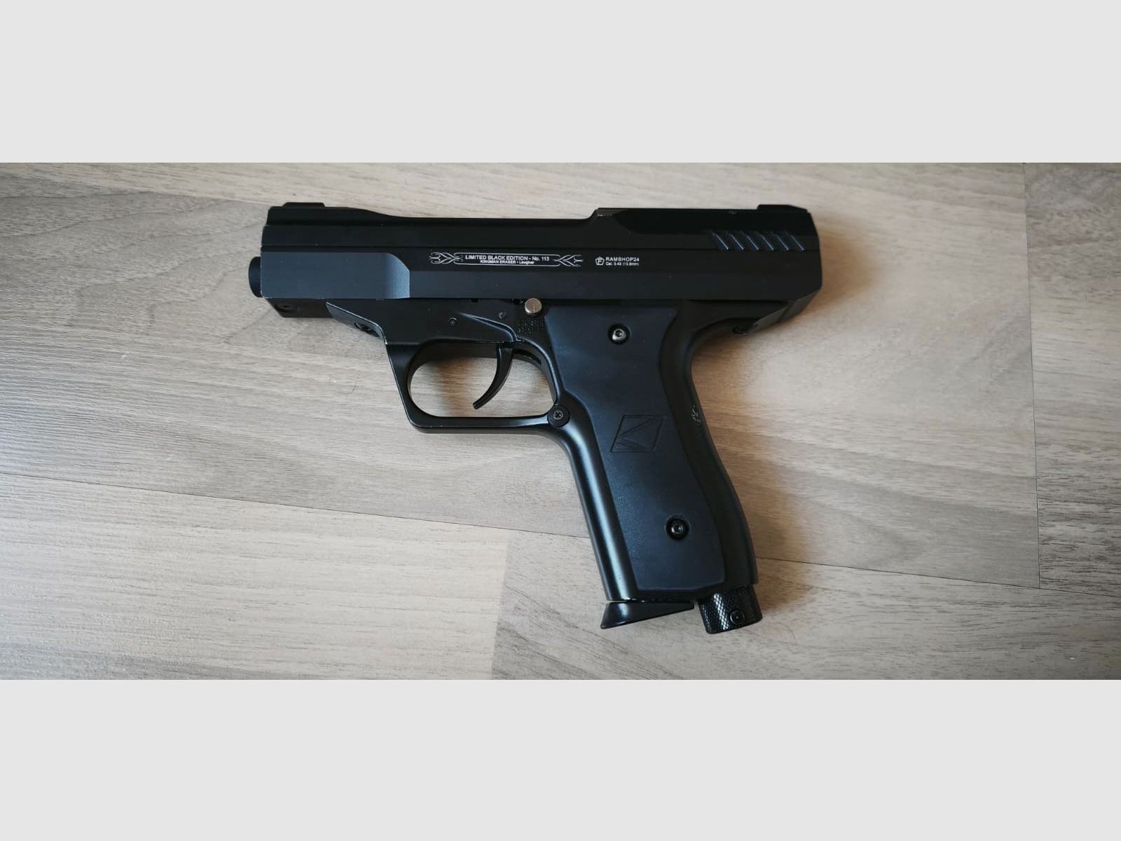 Kingman Eraser Black Edition RAM Pistol – Limited No. 133