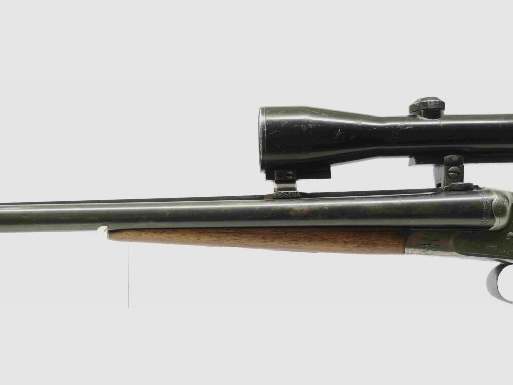 Fortuna Suhl - Doppelflinte m Carl Zeiss Jena VCF 1,5-6x39