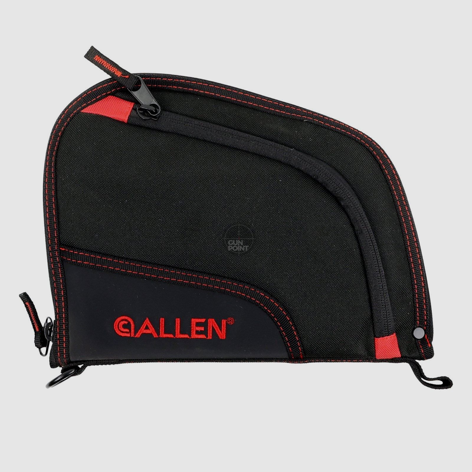 ALLEN - Pistolentasche 22,8 cm schwarz/rot Waffentasche