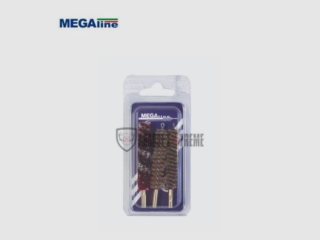 Blister 3 Bürsten MEGALINE Kal. 357
