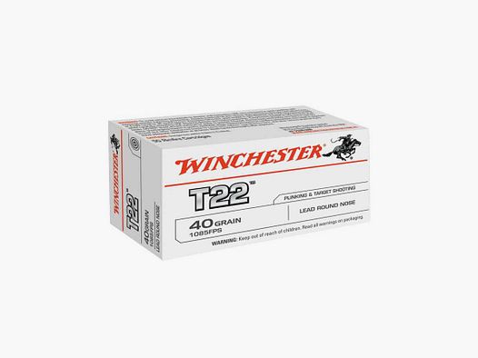 Winchester T22 .22 LR 40 gr X50 naboje