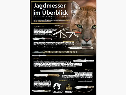 PUMA Kalte Waffen Poster