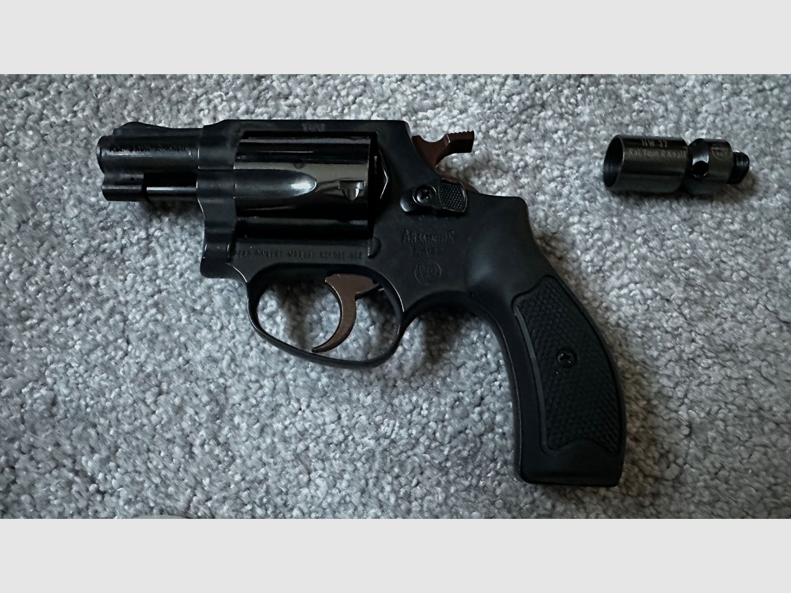 Weihrauch HW37 Revolver Schreckschuss Set Smith and Wesson, afbeelding 2 van 9