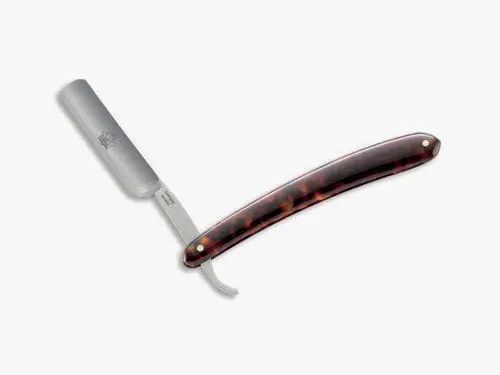 PUMA razor (tortoiseshell celluloid, red-brown)