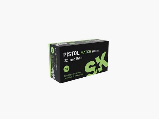 SK 40grs Pistol Match Special 50S .22lr