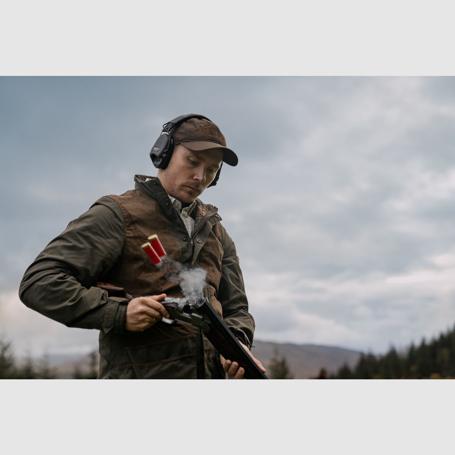 Härkila Rannoch HWS Shooting Jacket - Willow green, afbeelding 7 van 9