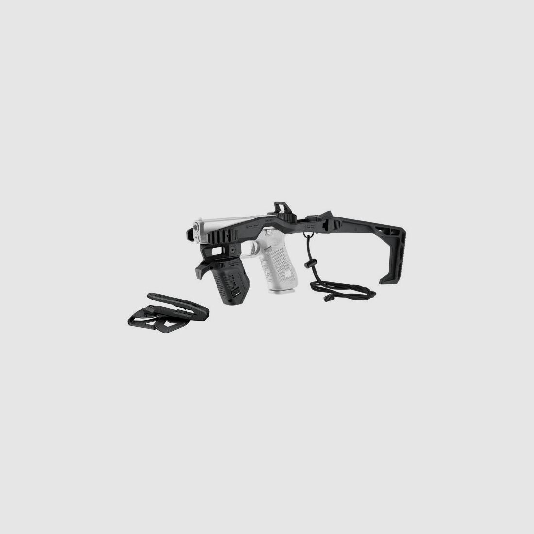 RECOVER tactical Schaft Anschlagschaft f. Glock 17 u.ä Komplettkit #REC20/20N