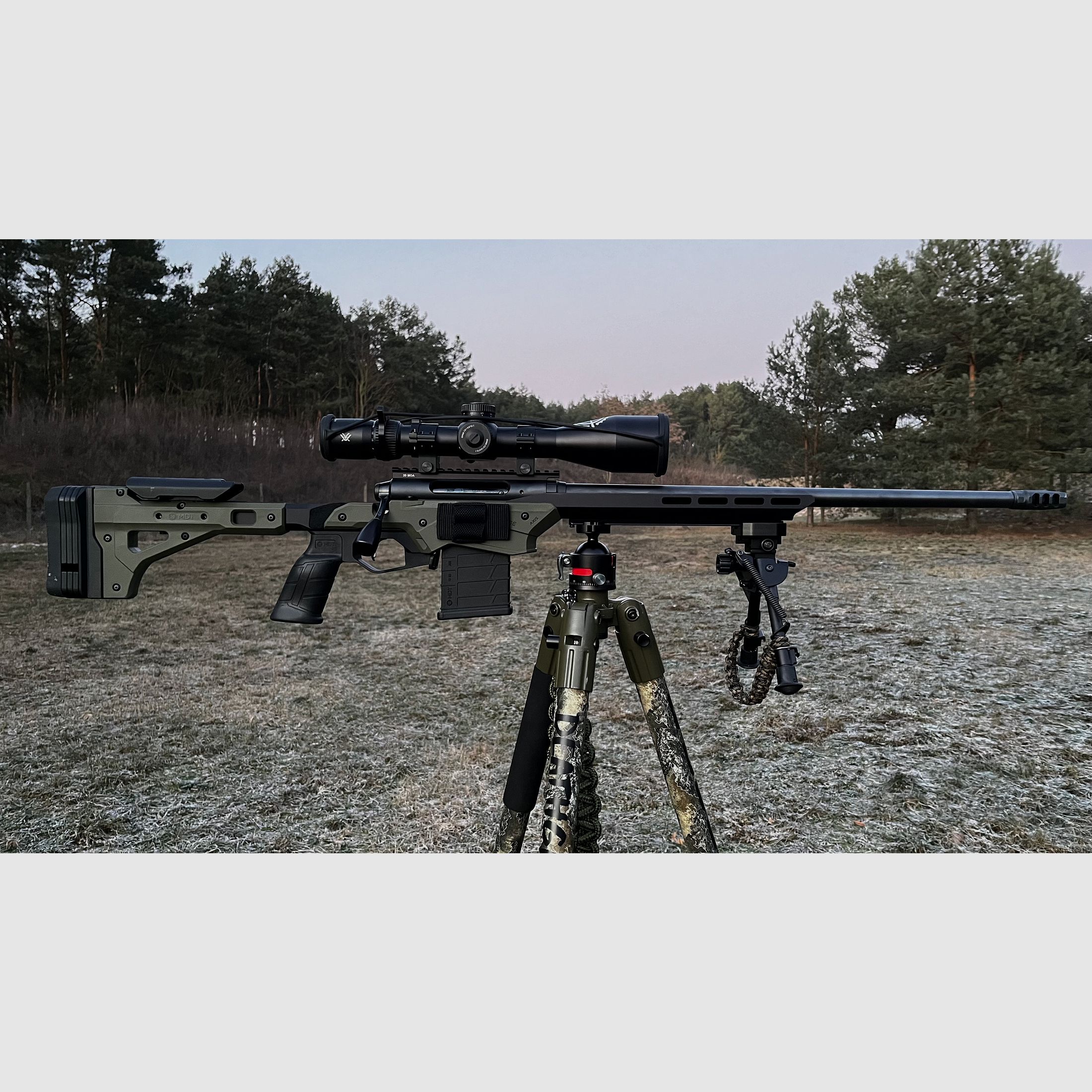 SAVAGE AXIS II Precision 22", .308, Glades Amory Kammerstengel!