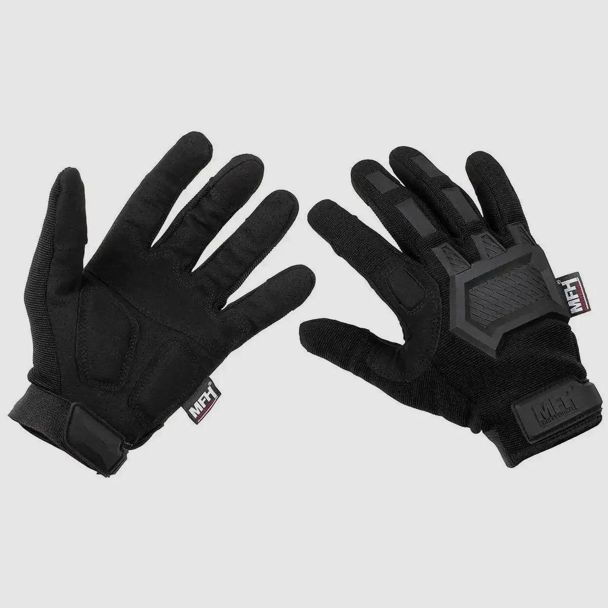 MFH Tactical Gloves Action - Black / XXL Men