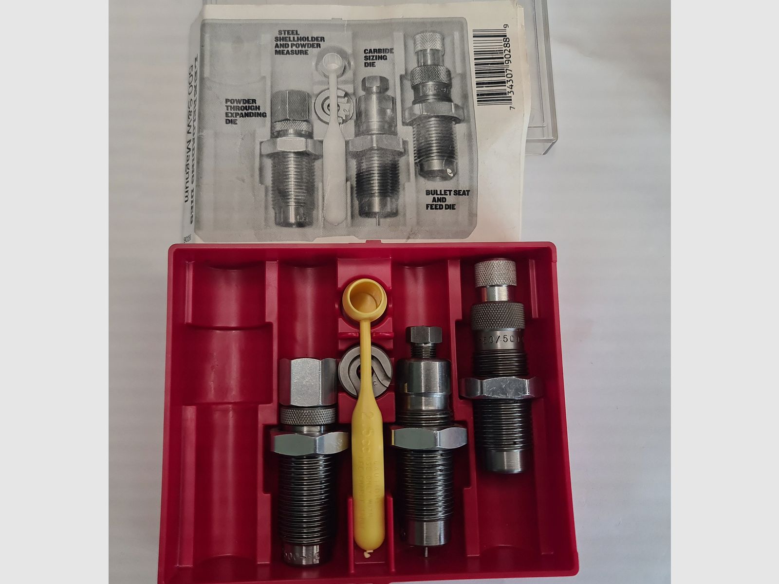 .500 S&W Magnum Wiederlader Material