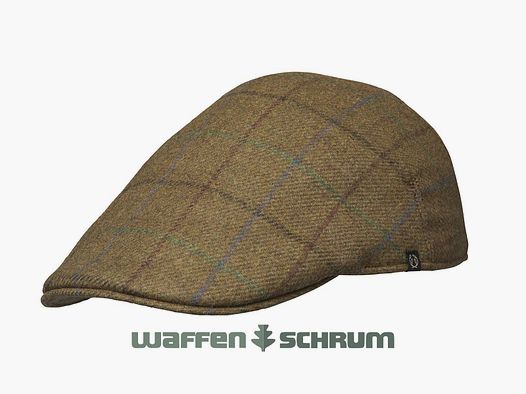 Chevalier Cap Dalton Tweed Sixpence Oak Brown