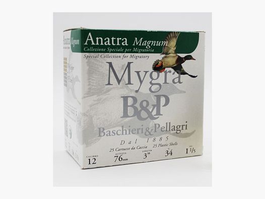 BASCHIERI & PELLAGRI – Hagelpatronen – MYGRA ANATRA N°3+4