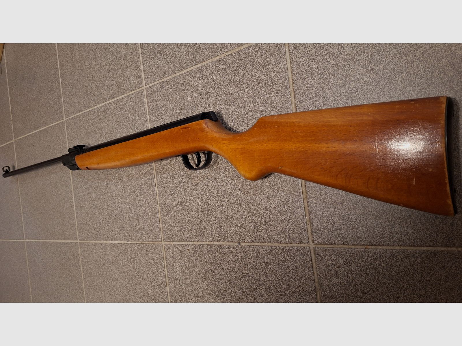 Rifle de aire modelo 302 Haenel Suhl original DDR