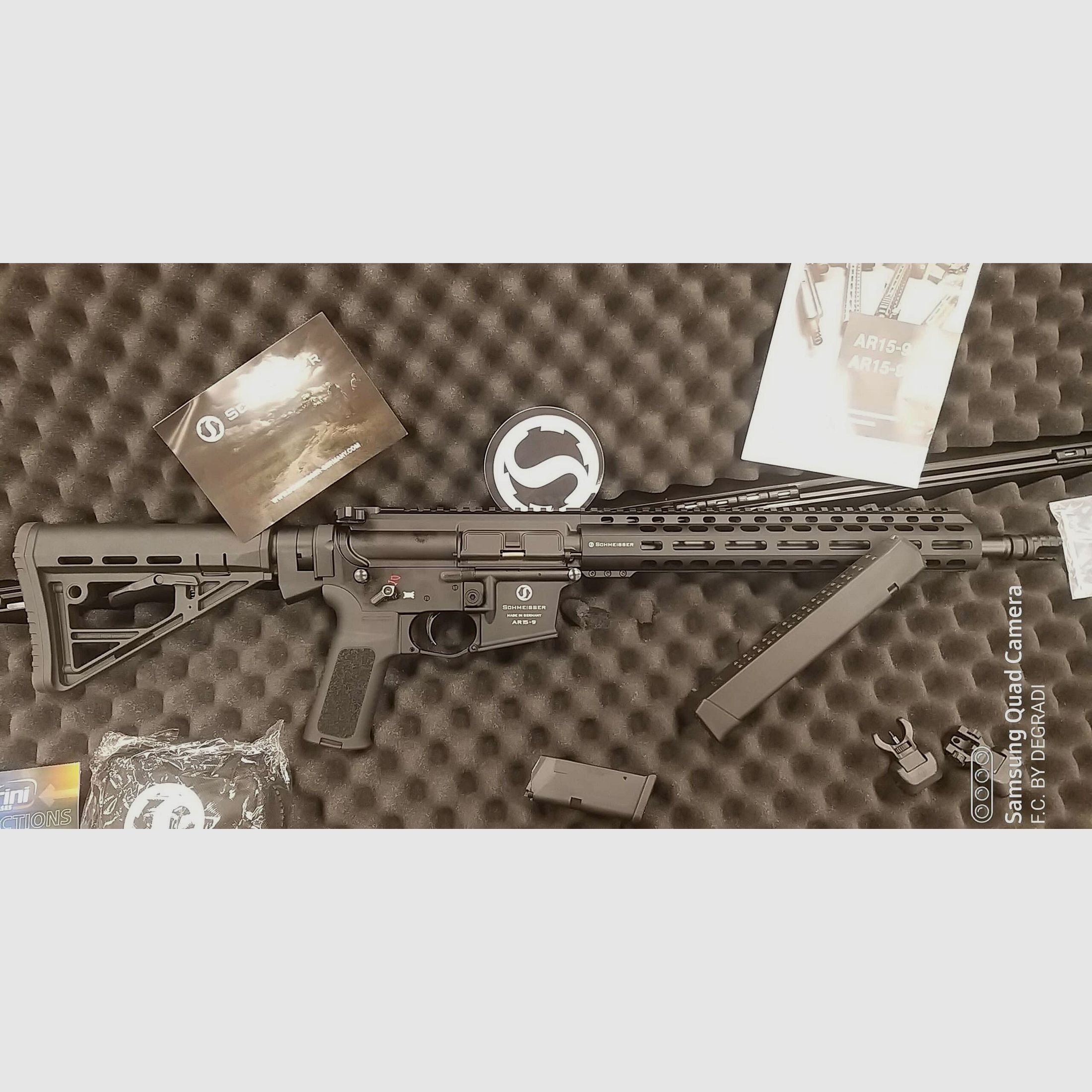 SCHMEISSER M4FL AR15 – 9 CAL. 9X19, image 3 sur 4