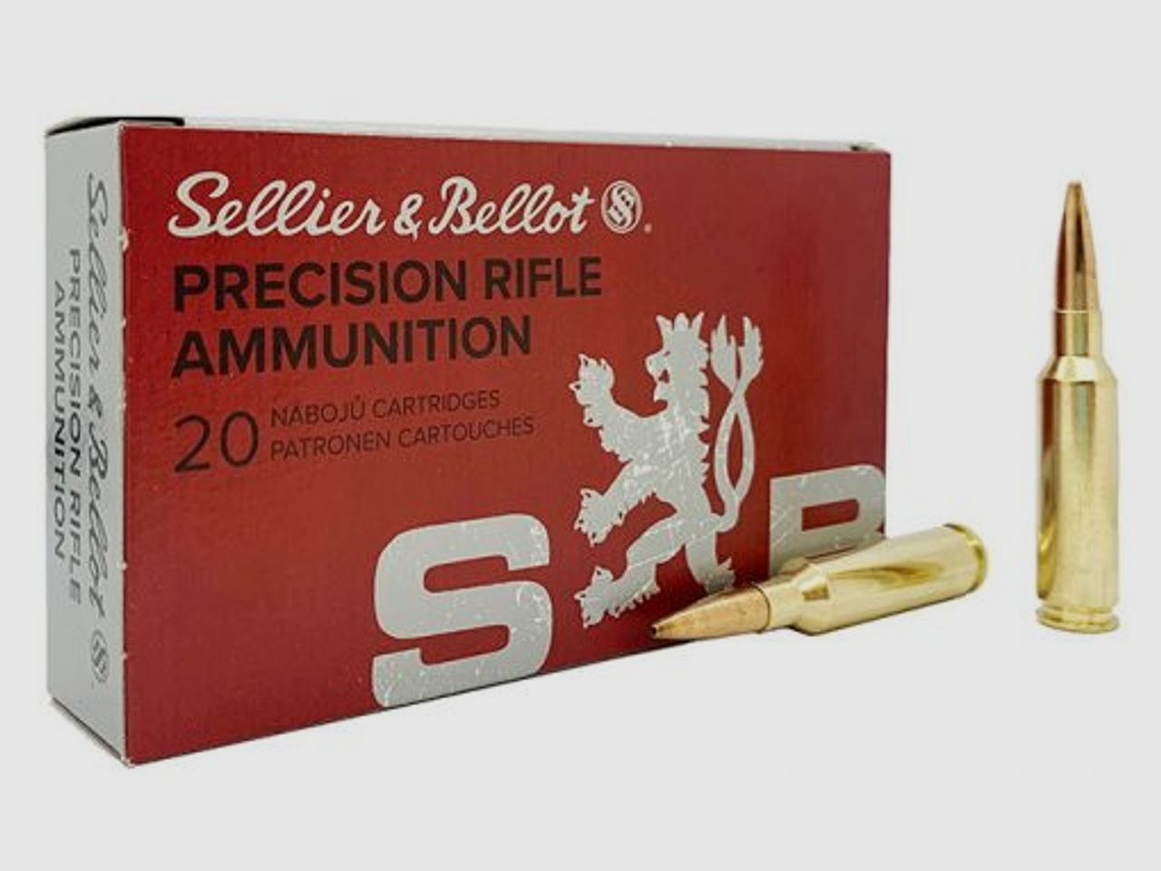 Sellier & Bellot – Munition / Precision Rifle Ammunition / 6.5 Creed Moor HPBT / 142gr / 9.2g / 20 Stück