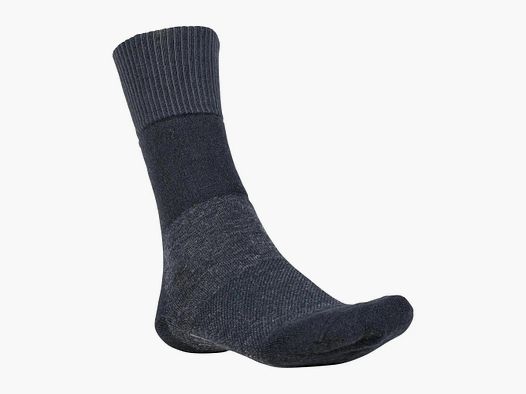 Woolpower Woolpower Chaussettes Skilled Classic 400 gris foncé noir - S