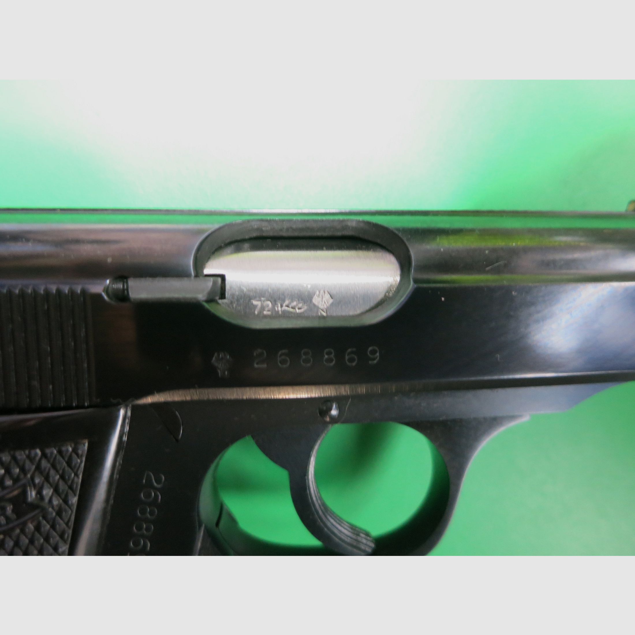 Halbautomatische Pistole, Walther PPK/S, Kal. 7,65 mm Browning, wie neu       #76