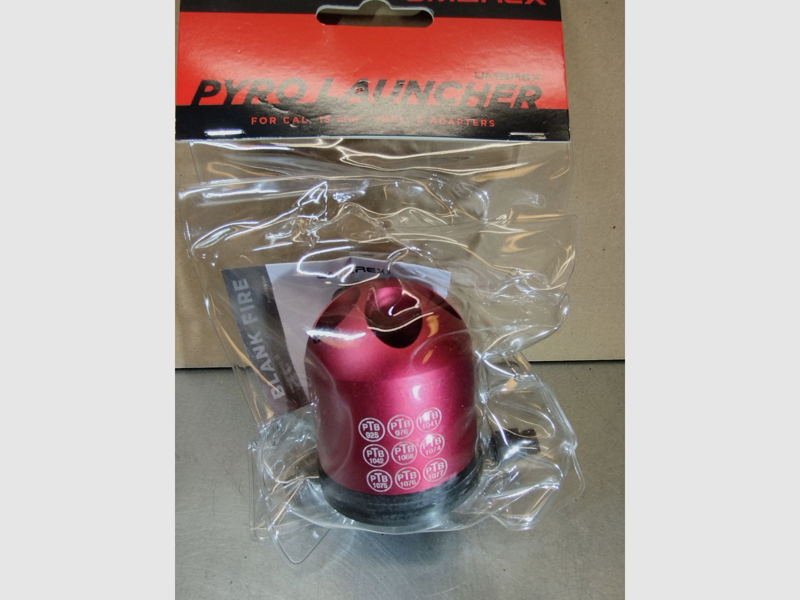 Umarex Pyro-Launcher 5 pcs - Launch + Adapter C,I,K,L,M NEW & OVP!!!