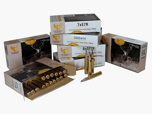 Fox Ammunition	 Lead-free Bullets & Ammunition