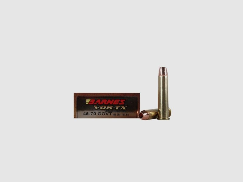 Barnes VOR-TX .45-70 Govt. 300GR TSX Flat Nose 20 Patronen