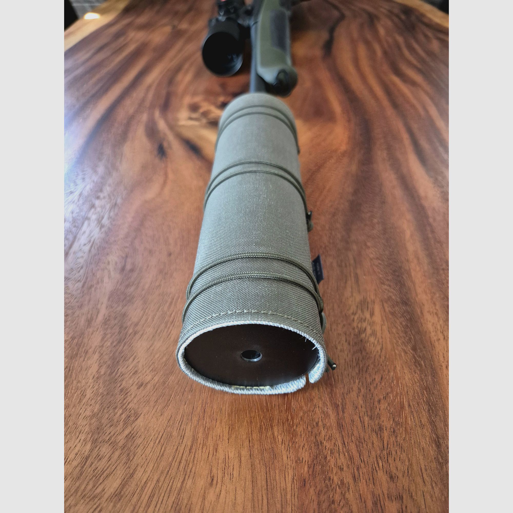 Merkel Helix Speedster Scout .308 including Leica Fortis 6 and Hausken JAKT WD 60 XTRM MK2 – Like new condition