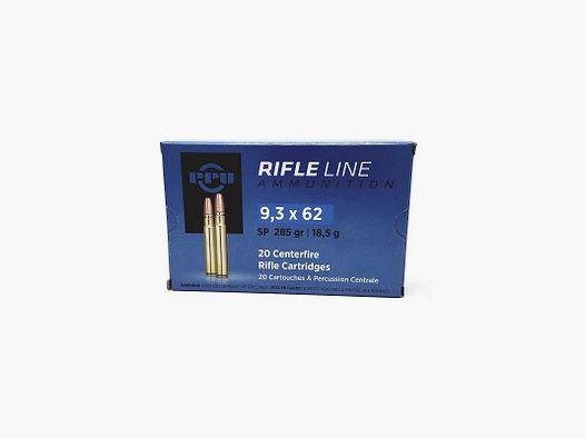 PRVI partizan 9,3x62 SP 285 gr.