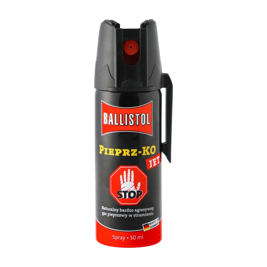 Gaz pieprzowy Klever KO Defenol Jet 50 ml - strumień, do samoobrony