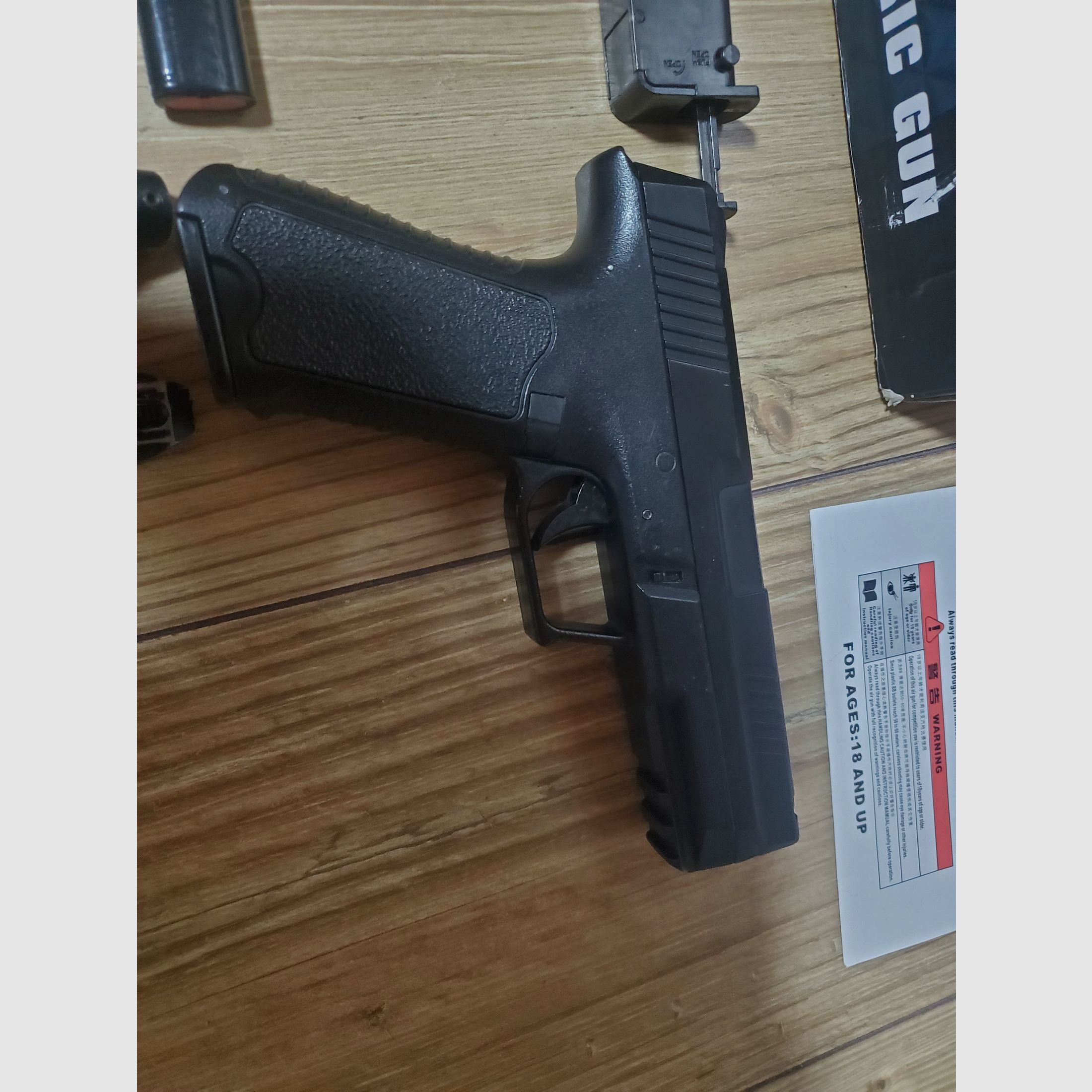 Softair Cyma CM 127 mit Zubehör für Bastler 