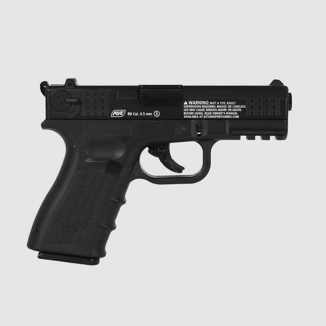 ASG ISSC M22 CO2 Pistole Blowback 4,5mm BB Schwarz