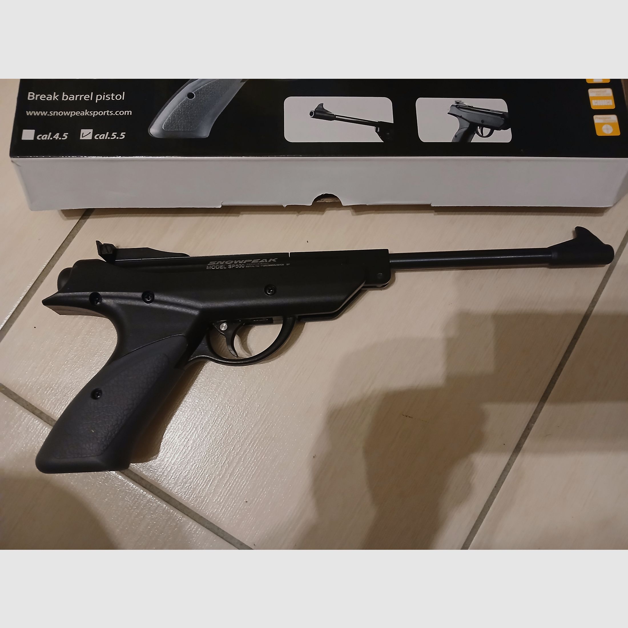 Snowpeak SP500 5,5mm Knicklaufpistole