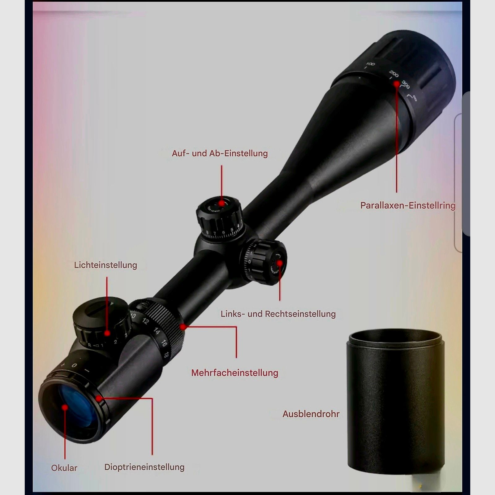 Diana Scope 4.5-18x50