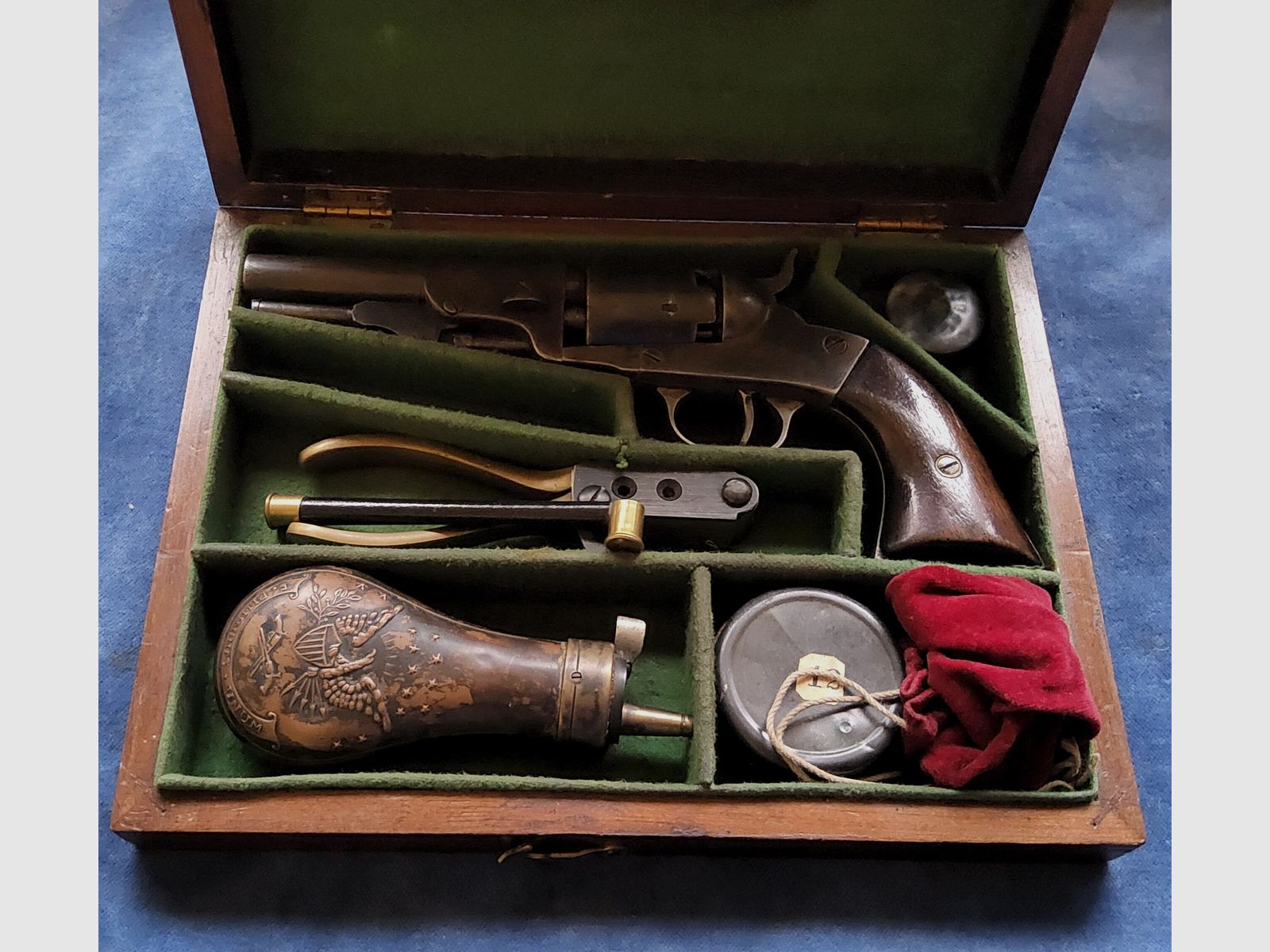 Hopkins and Allen „Dictator“ .31 cal Perkussionsrevolver (genehmigungsfrei), Bild 2 von 54
