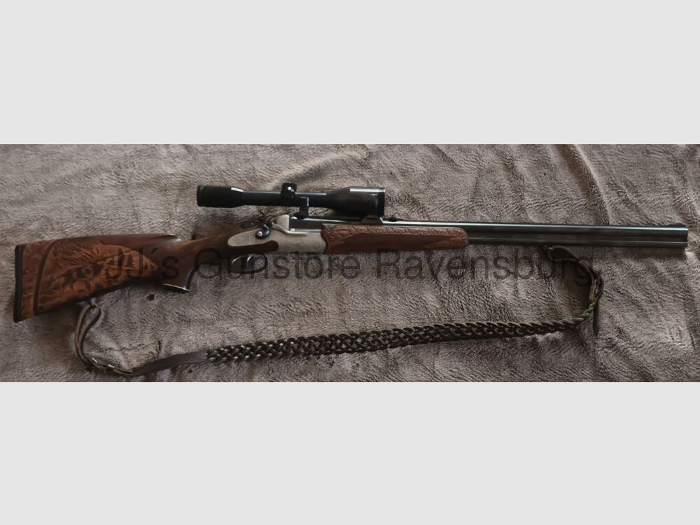 Franz Sodia Ferlach Hahnbock escopeta - 6,5x57R 16/70