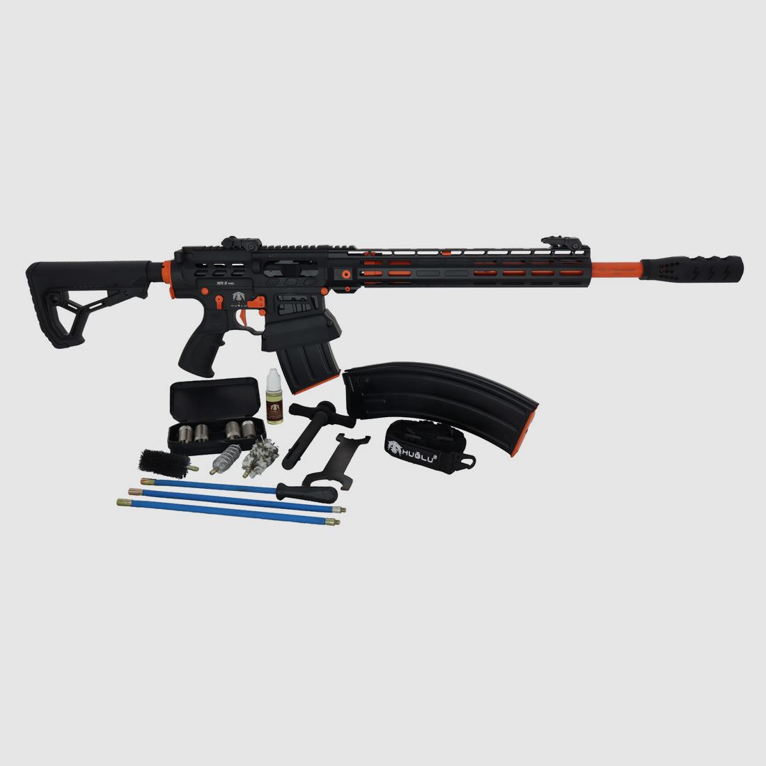 Huglu XR-8 Pro negro / naranja