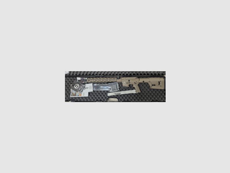 Schmeisser AR15 DMR .223 Rem. Terre sombre plate